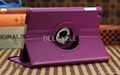 360 degree rotating standing magnetic case for iPad Mini  2