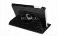 360 degree rotating crocodile standing magnetic case for iPad Mini  2