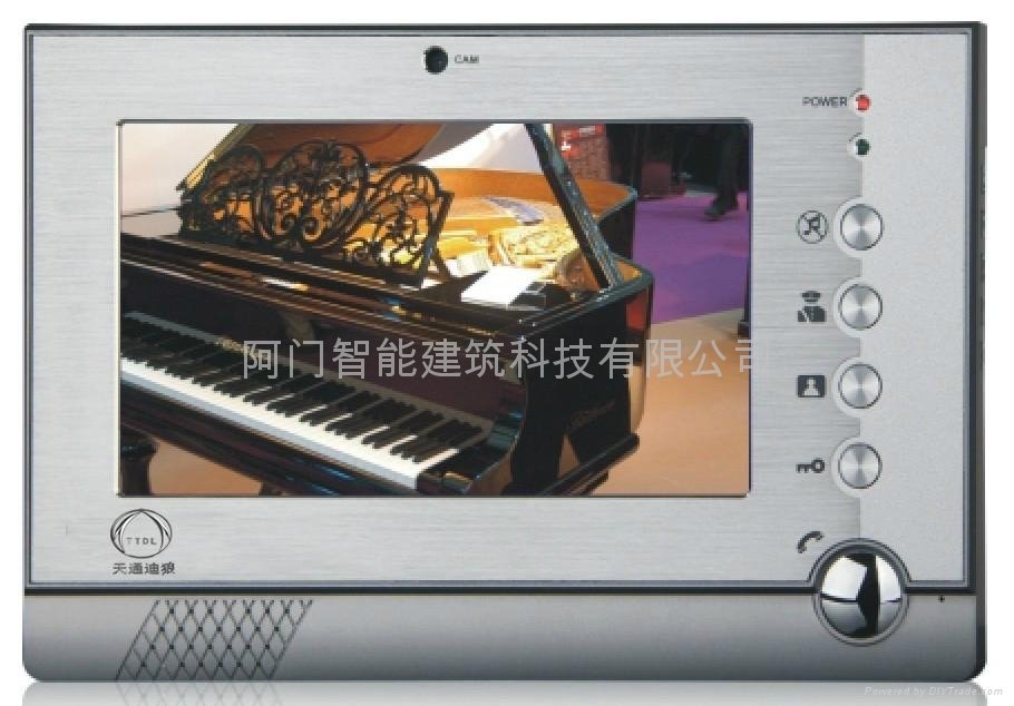 Digital video intercom TL - 880 r01 7 inch TFT - LCD screen