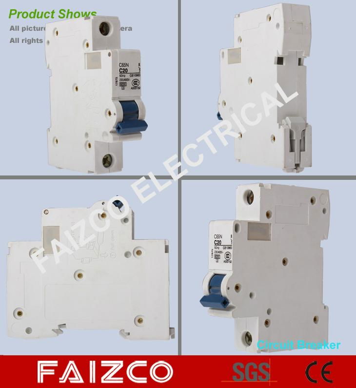 mini circuit breaker IC65 MCB 4