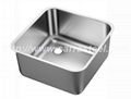 Stainless steel catering sink bowl