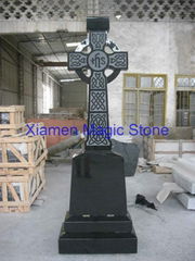 Black Cross headstones,Celtic Cross Monumnets