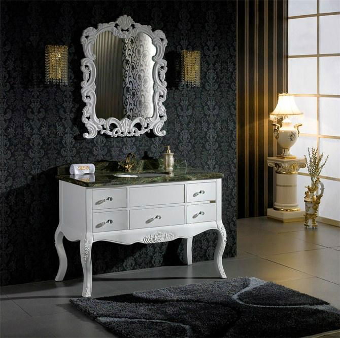 Classic White Antique Hotel Bathroom Furniture unite 3