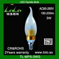 led 3w 蠟燭燈