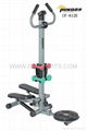 Multifunction stepper with handlebar and dumbell and twisting disc 1