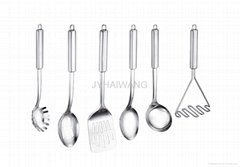 stainless steel 180 188 hanging handle kitchenware 6 pcs set 
