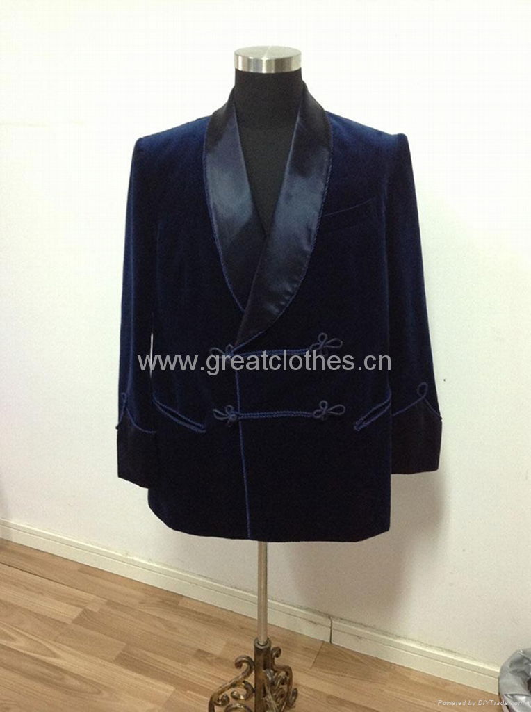 hand-made suit  smoking suit