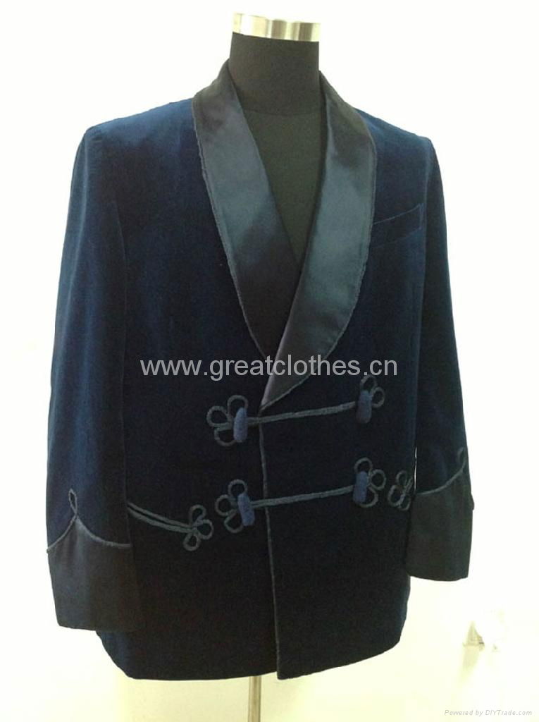 hand-made suit  smoking suit 2
