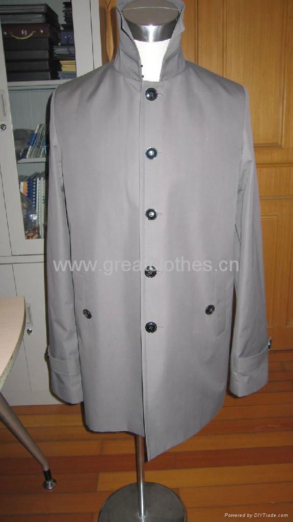 hand-made bespoke overcoat