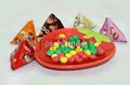 children chocolate puffing candy