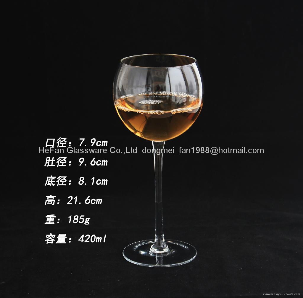 Burgundy Glass 5