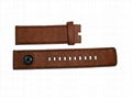 Leather watch band