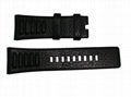 Leather watch band