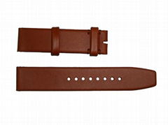 Leather watch band