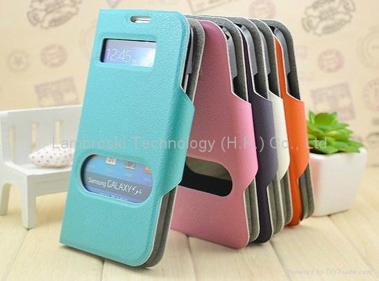 New Arrival Samsung Galaxy S4 Genuine Leather case