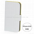 HOT SELL iPhone 5 leather case OEM is acceptable 2