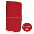 HOT SELL iPhone 5 leather case OEM is acceptable 3