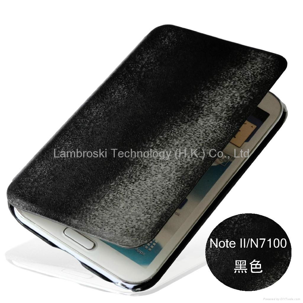 Samsung Galaxy Note 2 N7100 Genuine Leather Case OEM Order is acceptable 2