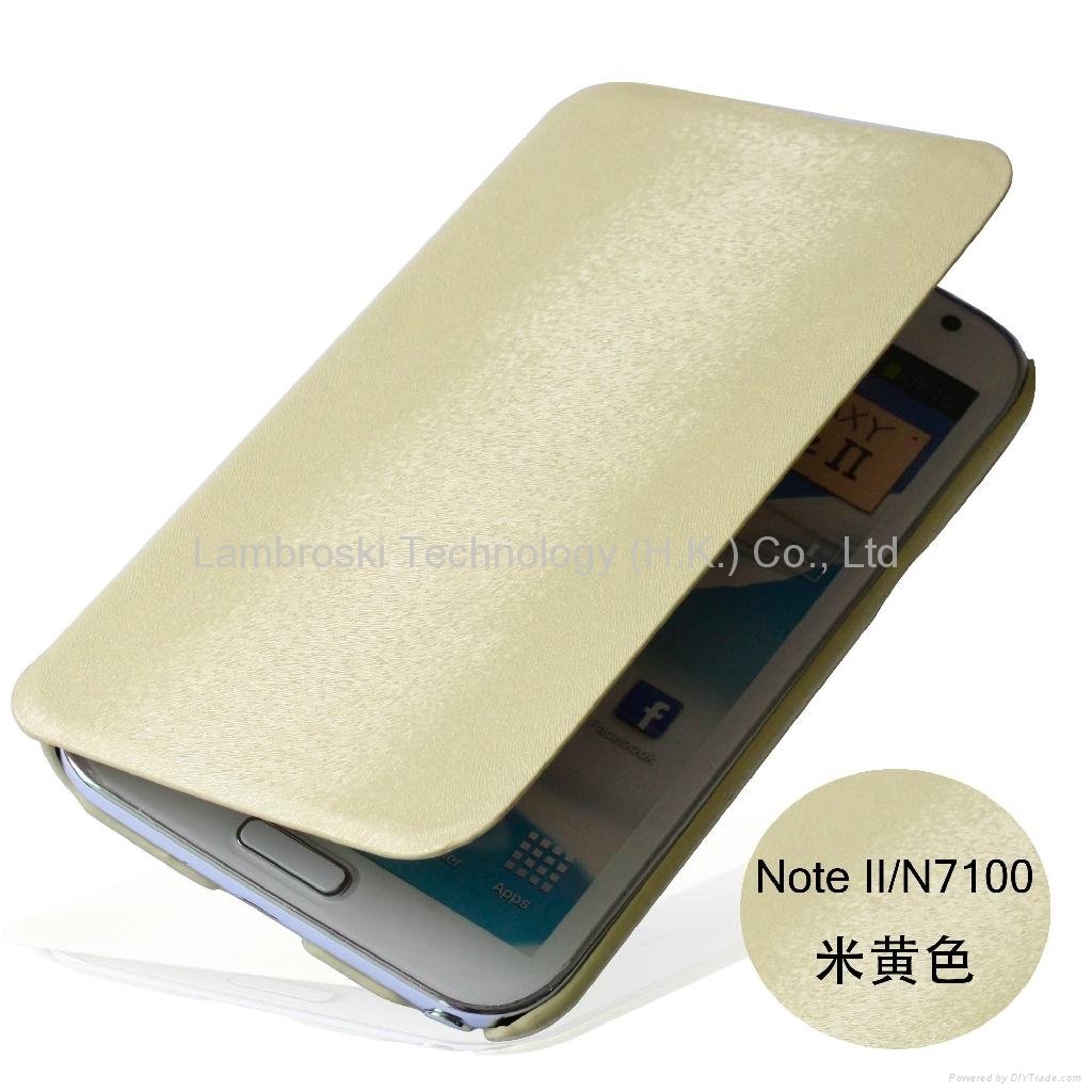 Samsung Galaxy Note 2 N7100 Genuine Leather Case OEM Order is acceptable 4