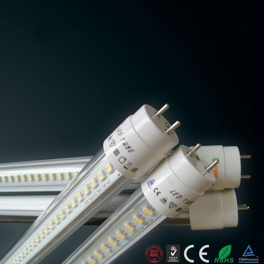 Led T8 Tube 1.2M 22W 3528 SMD warm white cool white CE&ROHS 3 years warranty  2