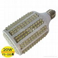 E27 B22 20w led corn light 5mm dip