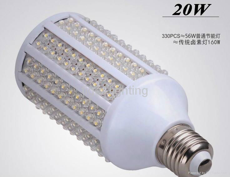 E27 B22 20w led corn light 5mm dip 360degree led lighting 330chips led spotlight 4