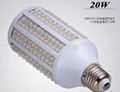 E27 B22 20w led corn light 5mm dip 360degree led lighting 330chips led spotlight 4