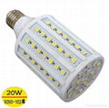  Cheap Hot Selling E27 E22 smd5050 20W led corn light warm white cold white 