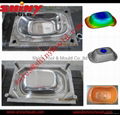 plastic bathtub mould baby basin mould 1