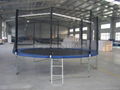 14 feet trampoline with sleev and