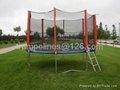 8 ft trampoline with safety net  1