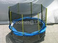 Octagonal 14ft Trampolines with Enclosure 1