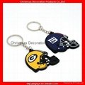 Steelers 3D Soft pvc key chains 3
