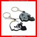 Steelers 3D Soft pvc key chains 5