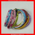 Cheapest and fashional 5MM wide silicone bracelet for friendship 1