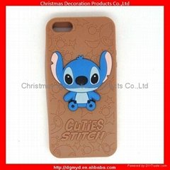 Cuties Stitch 3D silicone cell phone case for Iphone 4/4s