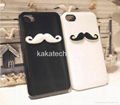 Chaplin Sexy 3D Beard Mustache Hard Back Case For iPhone 4 4S 1