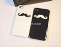 Chaplin Sexy 3D Beard Mustache Hard Back Case For iPhone 4 4S 2