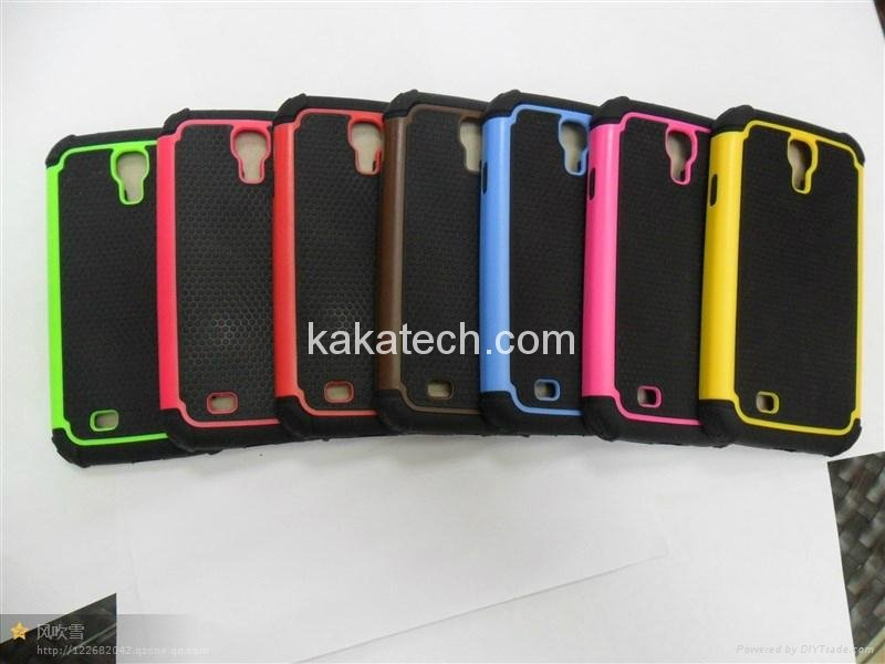 ​Football line 3 in 1 Design Hybrid Combo Back Cover for Samsung Galaxy S4 i9500 2