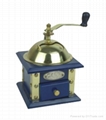 Manual wood coffee machine mill  3