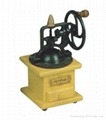 Manual wood coffee machine mill 2