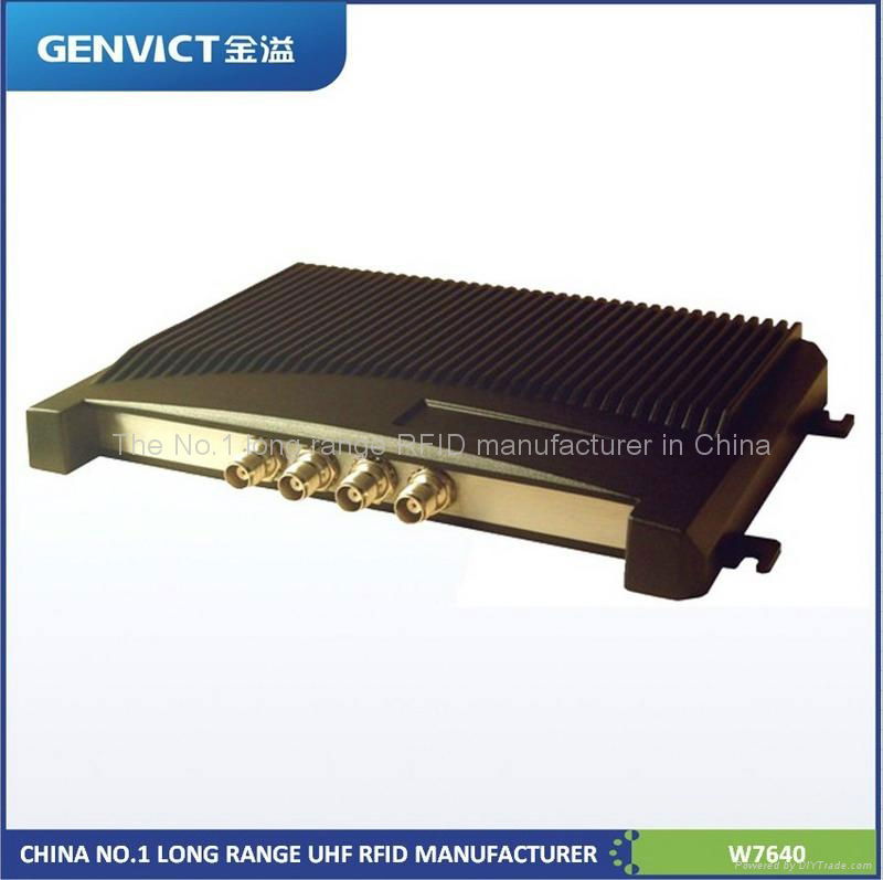 Multi-channel UHF RFID reader long range