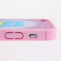 Clear printing pattern 3 in 1 Protect shell case for iphone 5 2