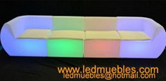 Illuminated Led Seat Sofa