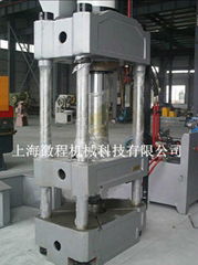 Four column double acting hydraulic