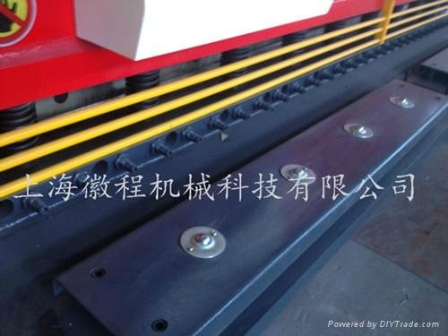 CNC hydraulic guillotine shearing machine 2