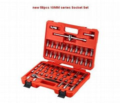 58PCS 10mm Series Socket Set 6107