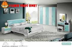 Manufacture fashion and simple design bedroom furniture