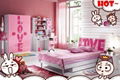 Pink children bedroom furniture for girls 1