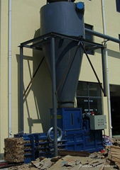 Small-Sized Semi-Auto Baler With Cyclone